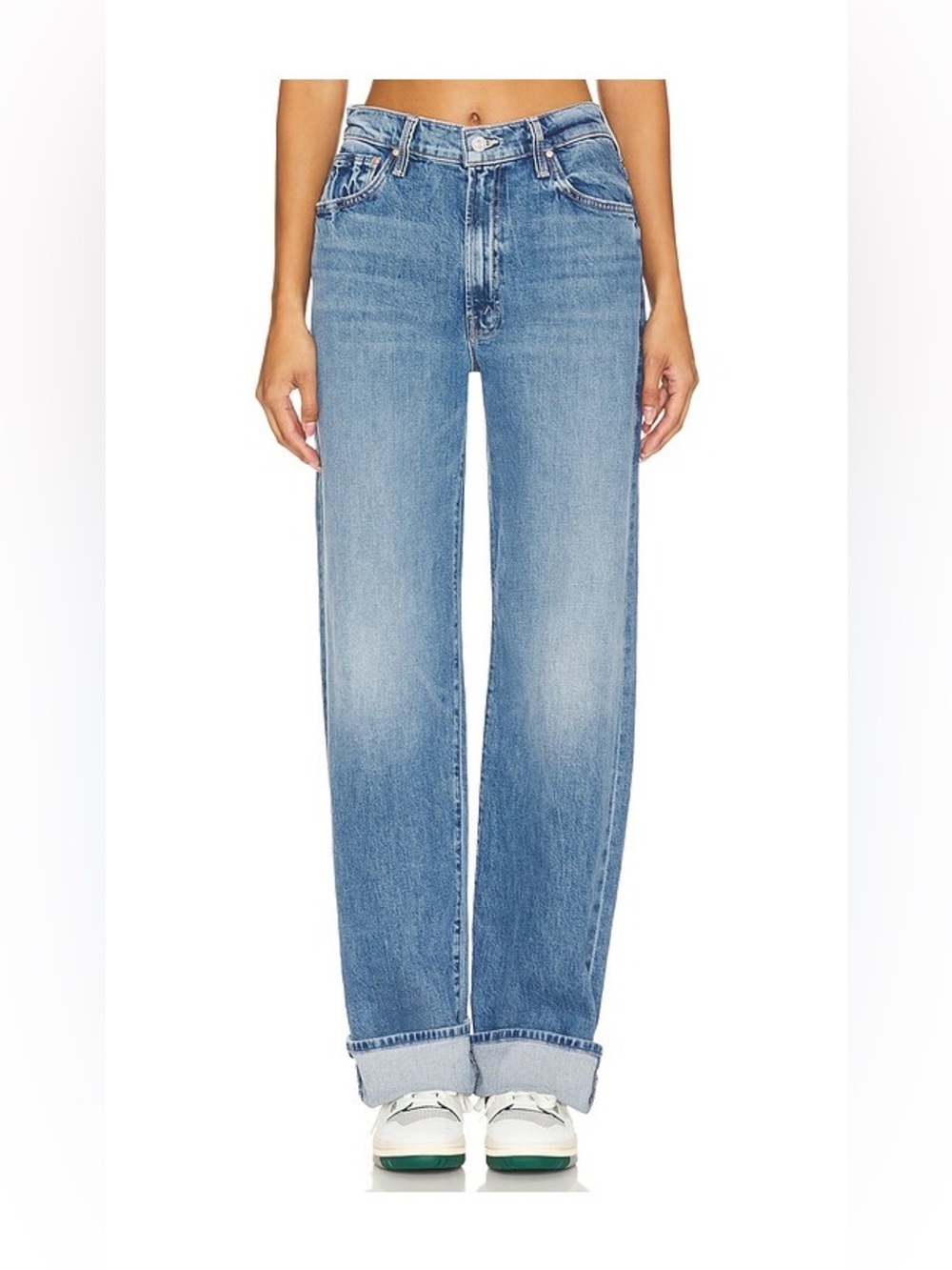 MOTHER The Dodger Skimp Cuff Jeans Music Is The Medium Size 26
